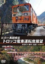 画像: 紅葉の黒部峡谷トロッコ電車運転席展望　宇奈月⇔欅平（往復）4K撮影作品【DVD】 